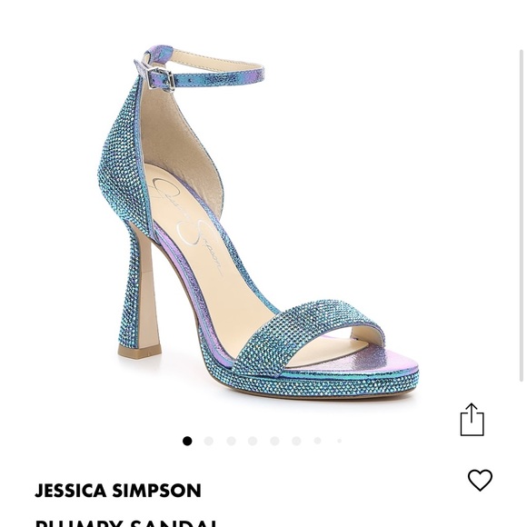 Jessica Simpson Sparkly Mermaid Heels! 🧜‍♀️ - Picture 1 of 7